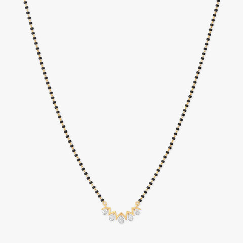 Tiara Glow Diamond Mangalsutra