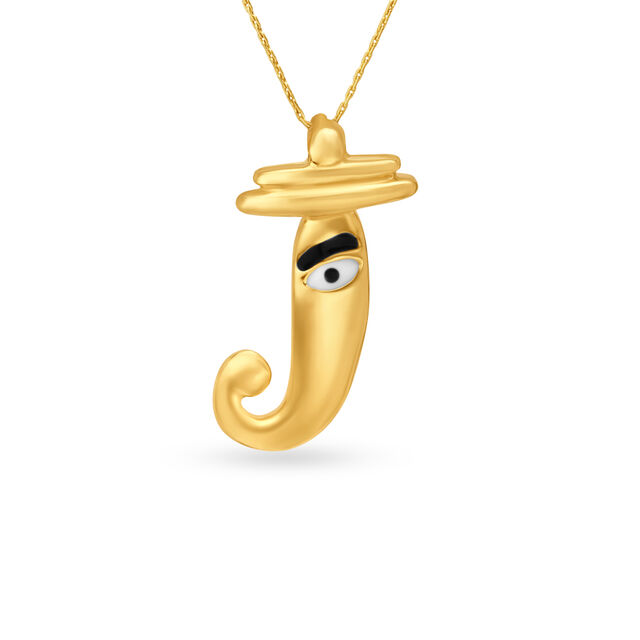 Abstract Lord Ganesha Pendant for Kids,,hi-res image number null