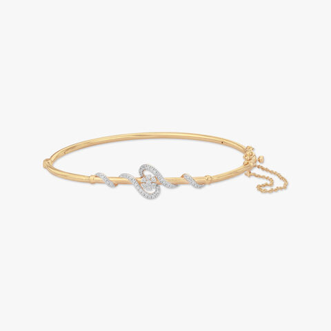 Radiant Loop Diamond Bangle