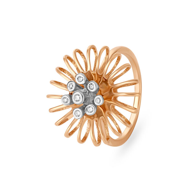 18KT Chic Diamond Ring,,hi-res image number null