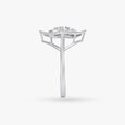 Brilliant Leaf Diamond Ring in Platinum,,hi-res image number null