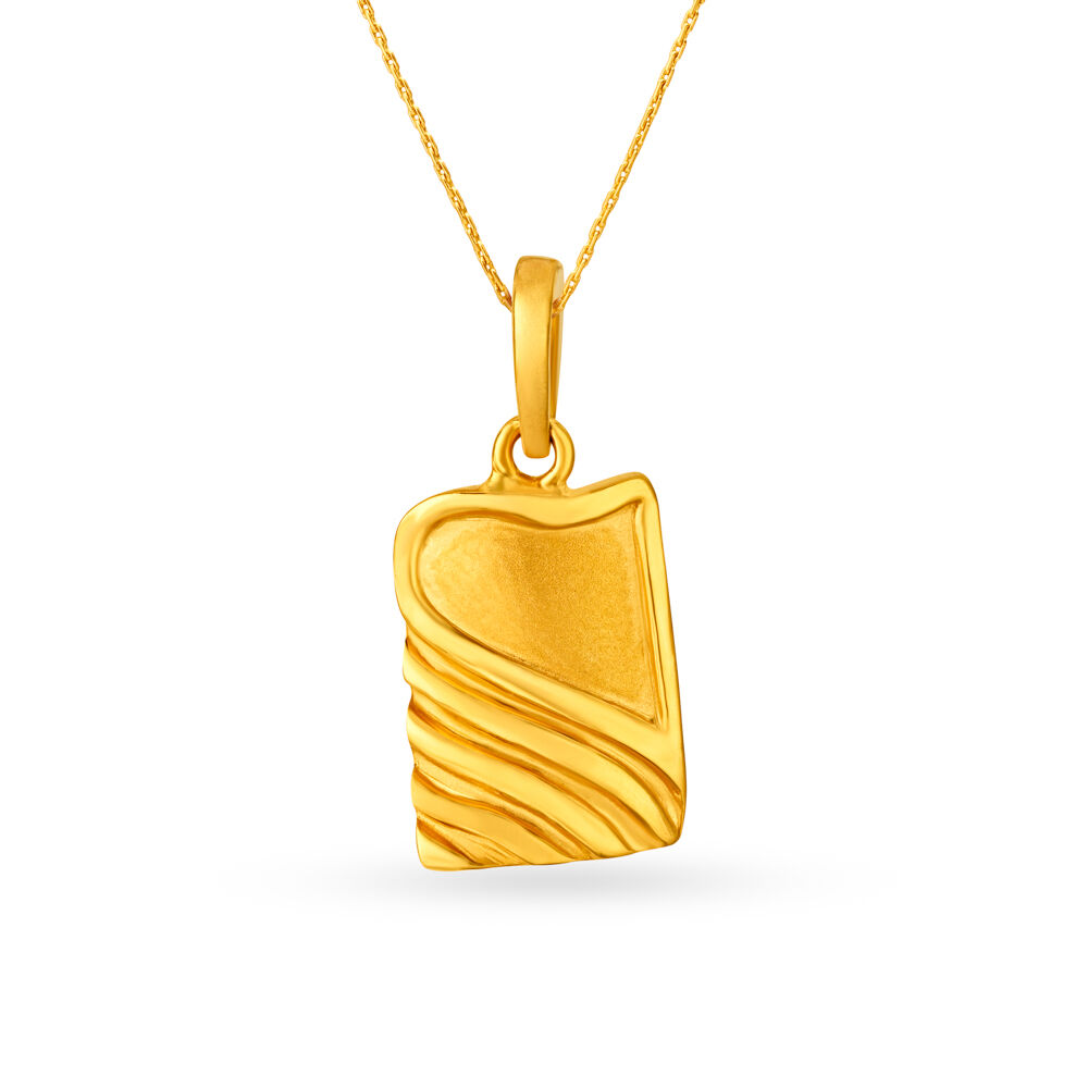 Square gold sales locket