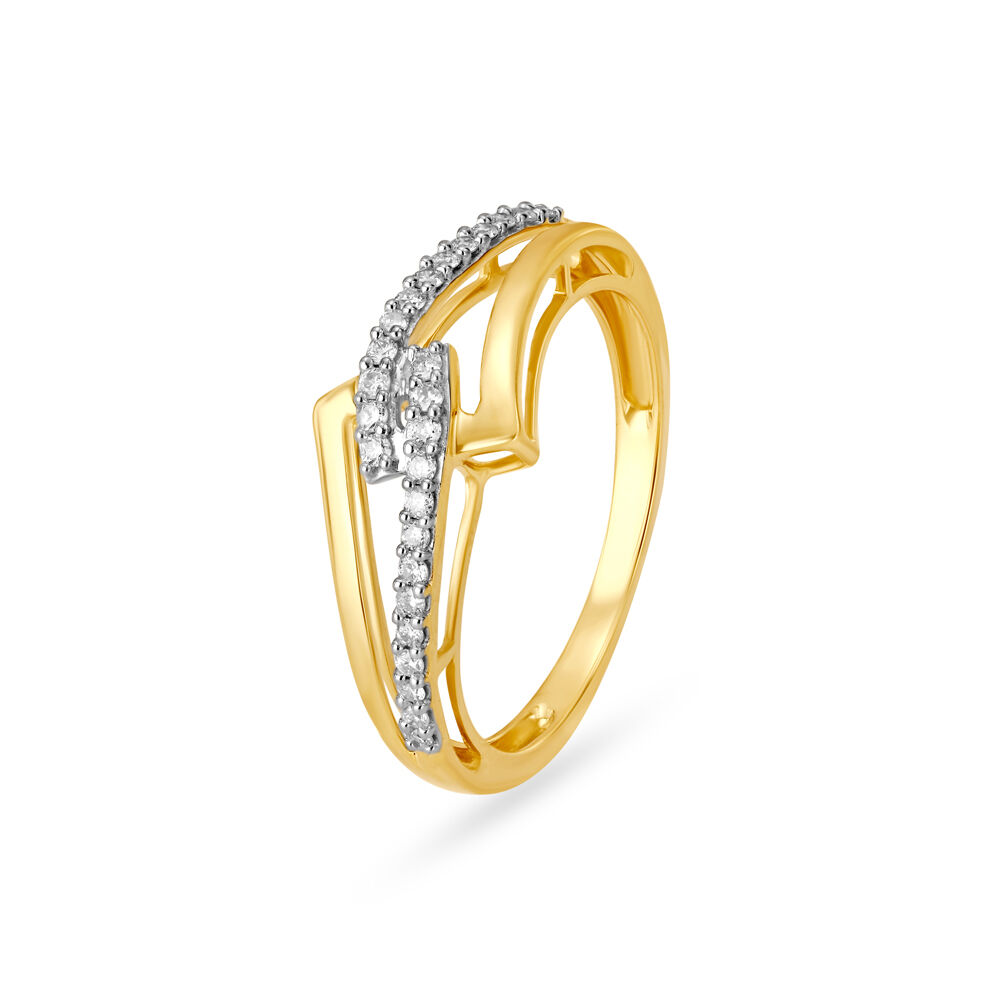 Diamond Rings Designs From Tanishq - South India Jewels