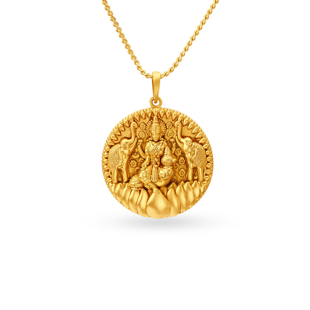 Glamorous Goddess Lakshmi Pendant