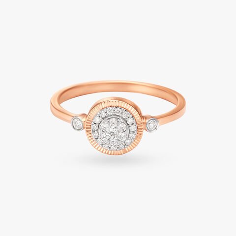 Vintage Elegance Diamond Finger Ring