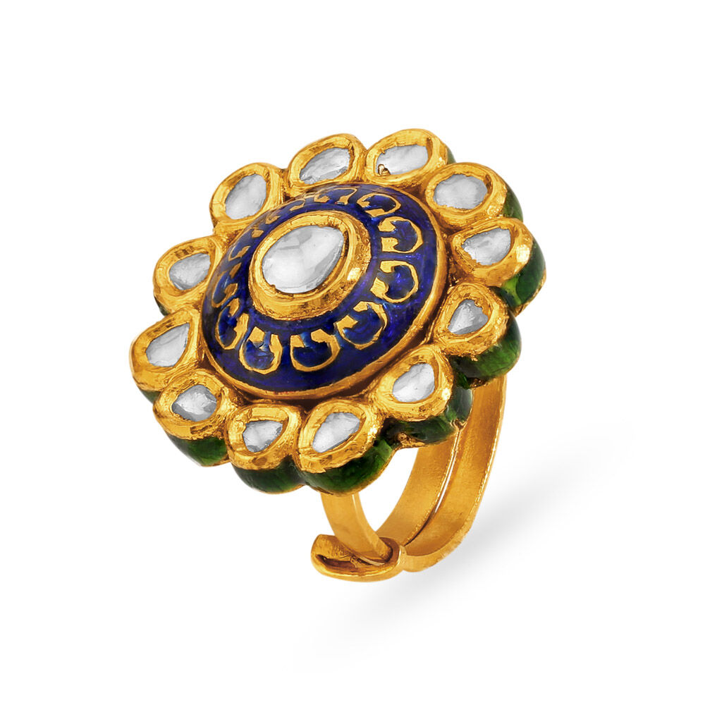 Tanishq antique gold rings deals