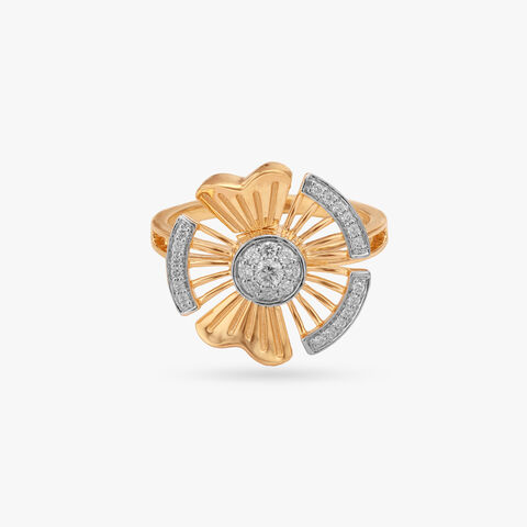 Sparkle Burst Diamond Ring