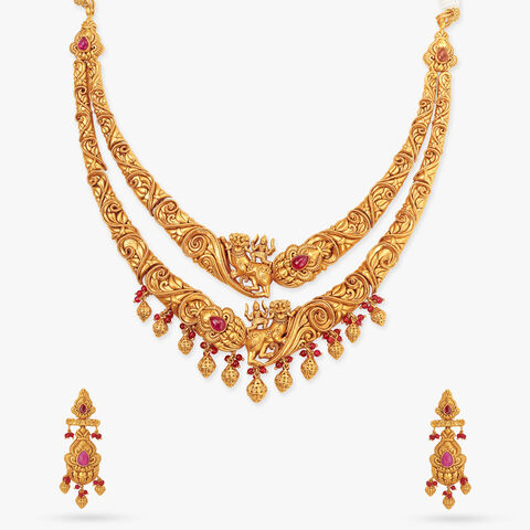 Dwaram Necklace Set