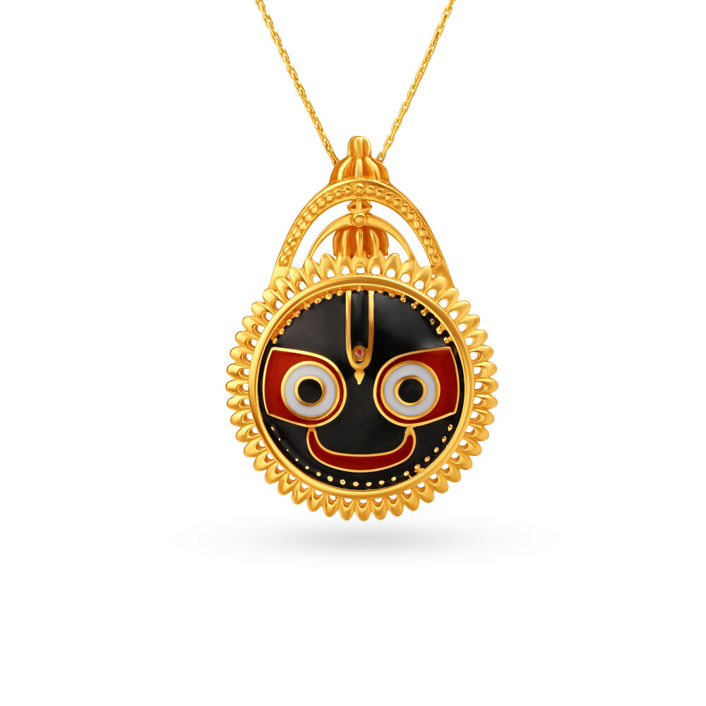Regal Lord Jagannath Pendant Tanishq Online Store
