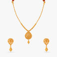 Floral Mesh Necklace Set,,hi-res image number null