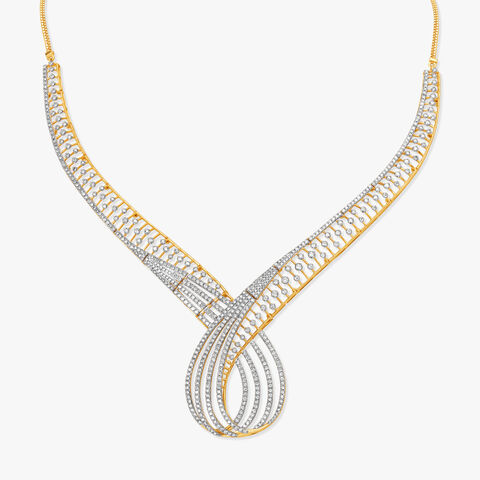 Twist of Fate Diamond Necklace Set