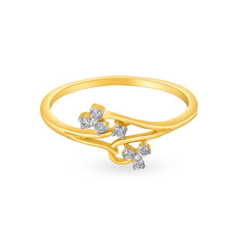 Blooming Elegance Diamond Finger Ring