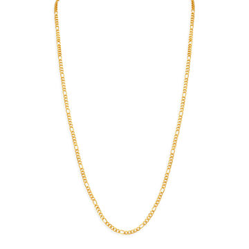 Link Pattern Handmade Gold Chain For Men