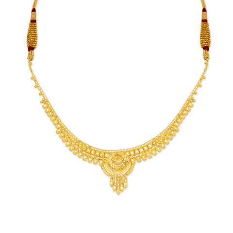 Royal Charm Gold Necklace Set