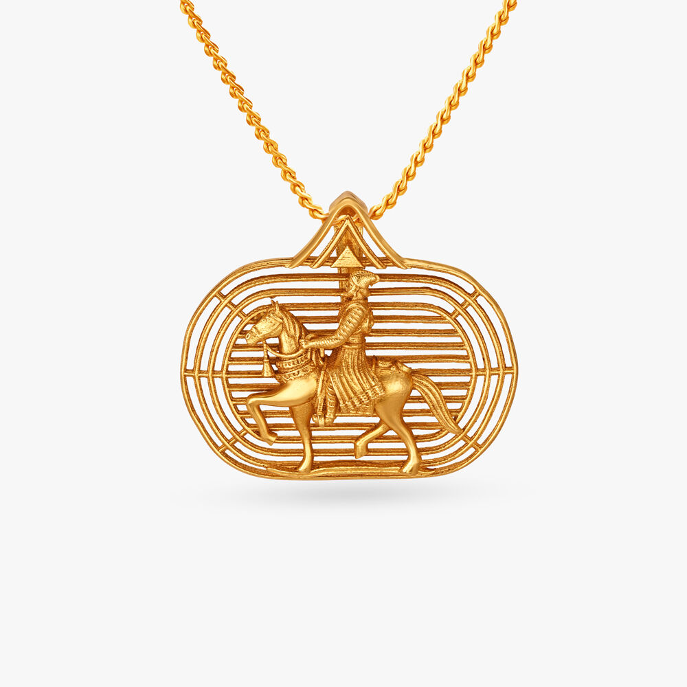 Regal Shivaji Maharaj Pendant