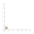 14KT Rose Gold Diamond Stud Earrings,,hi-res image number null