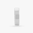 Stylish White Platinum Finger Ring For Men,,hi-res image number null