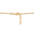 Mamma Mia 14 KT Yellow Gold Luminous Curves Pendant with Chain,,hi-res image number null
