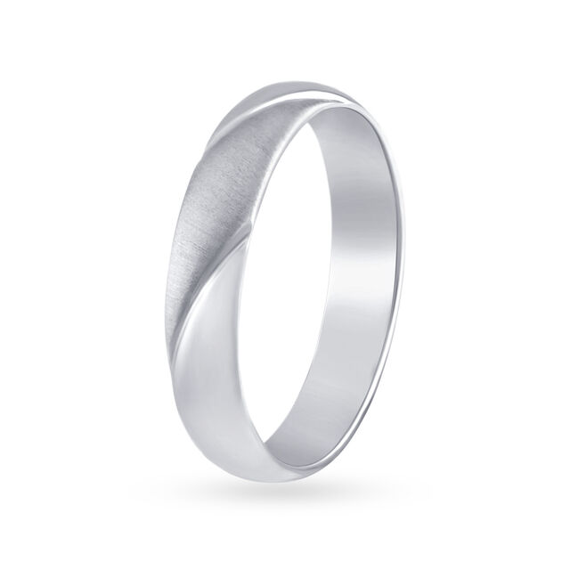 Sublime Textured Platinum Ring,,hi-res image number null
