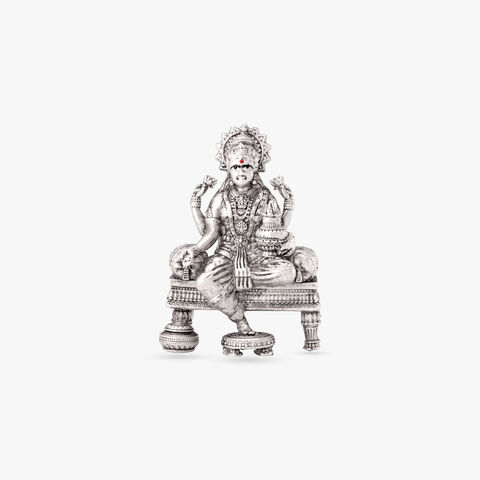 Mahalakshmi  Aura Silver Idol