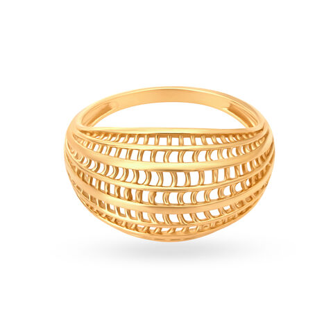 Stately Gold Ring