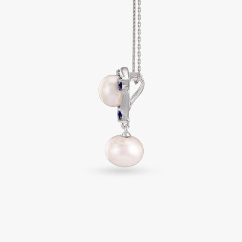 Celestial Swing Silver Pendant