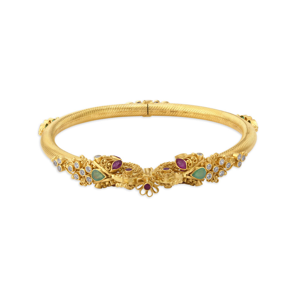 Gold kada by tanishq cheap