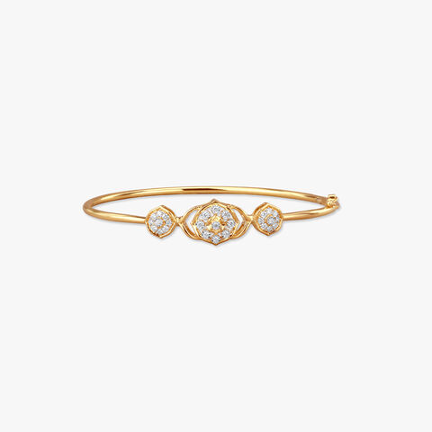 Bloom Trio Diamond Bangle