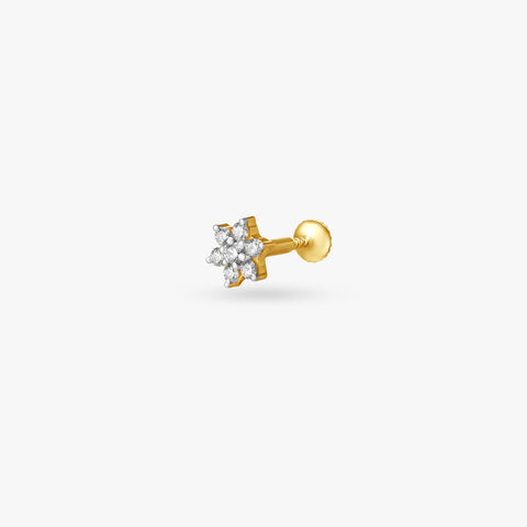Dainty Sparkling Nose Pin