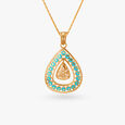 Charming Enamel Pendant and Earrings Set,,hi-res image number null