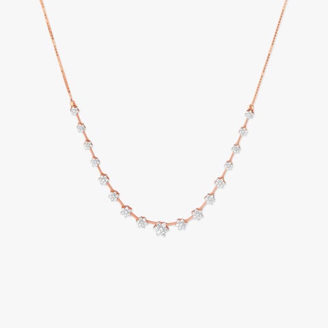Celestial Trail Diamond Necklace