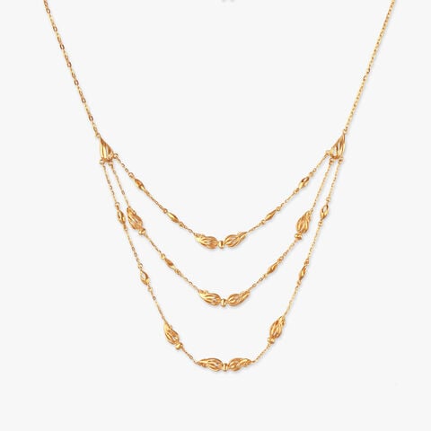 Twisted Charm Gold Chain