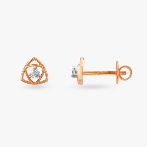 Timeless Elegance Diamond Stud Earrings