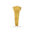 Helm Wheel Motif Gold Finger Ring For Men,,hi-res image number null