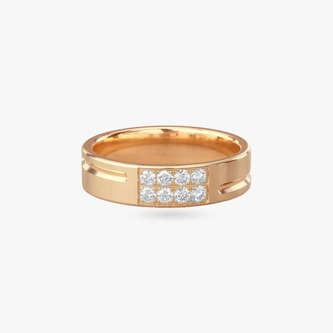 Gridline Majesty Diamond Ring for Men