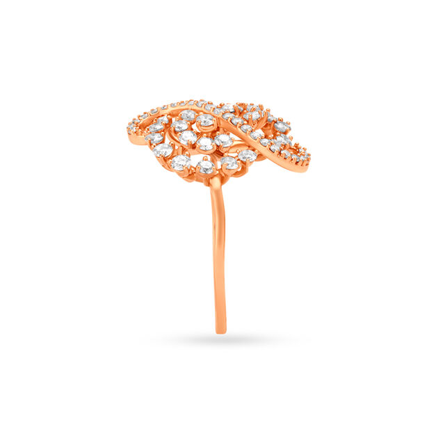 Nature Inspired Diamond Finger Ring,,hi-res image number null