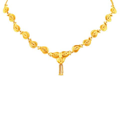 Ravishing Mango Design Necklace Set
