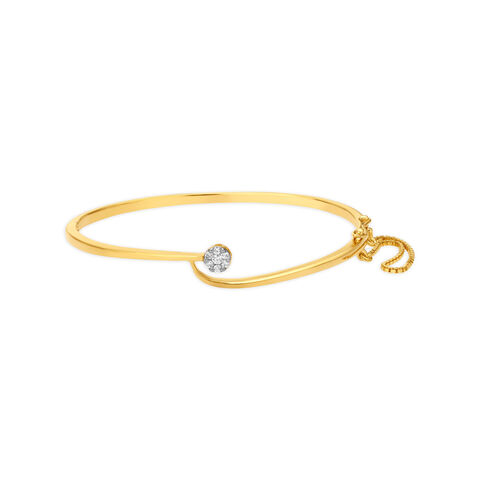 Curve Luxe Diamond Bangle