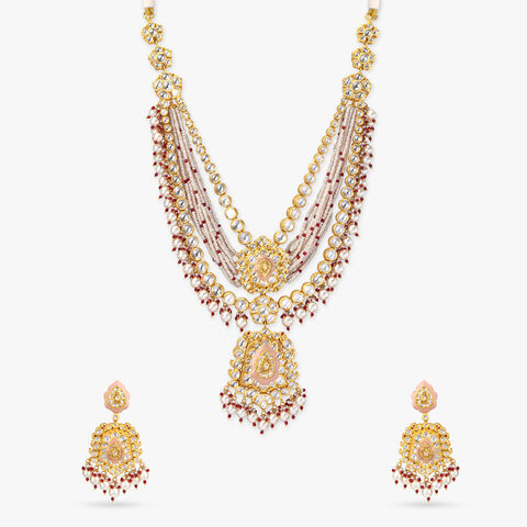 Timeless Tiers Gold Necklace Set