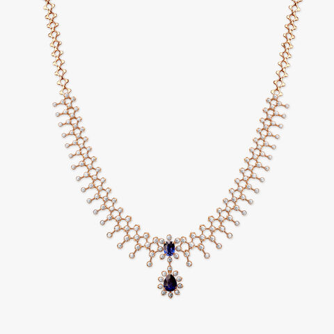 Majestic Sparkle Diamond Necklace