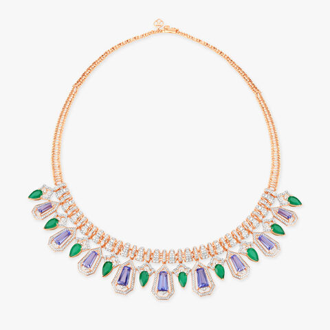 A Regal Medley Necklace Set