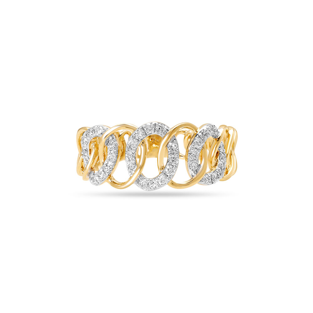 Linked love deals ring gold