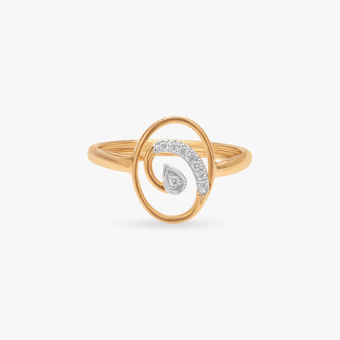 Celestial Curve Diamond Ring