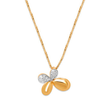 Mamma Mia 14 KT Yellow Gold Free Spirit  Pendant