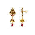 Ethnic Classic Gold Jhumkas,,hi-res image number null