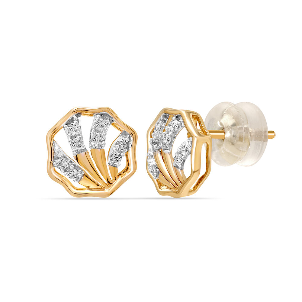 Grass stud 2025 earring