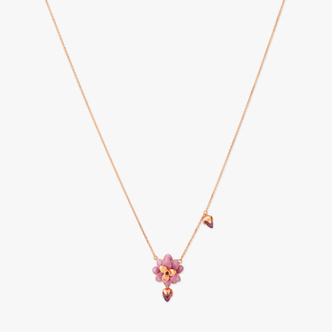 Blush Harmony Gold Pendant with Chain
