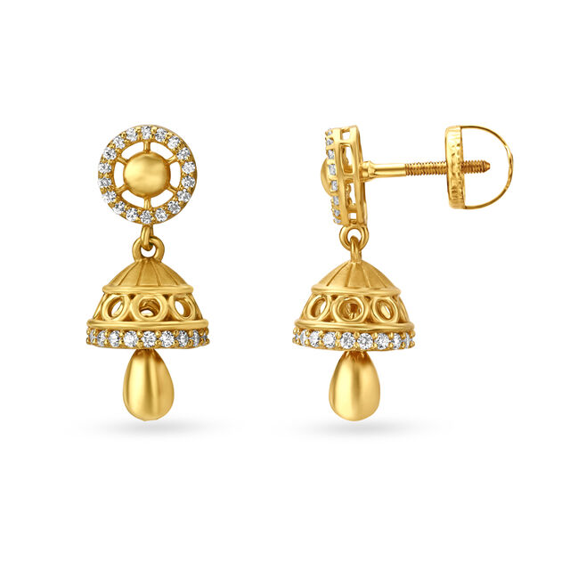 Splendid Contemporary Jhumkas,,hi-res image number null
