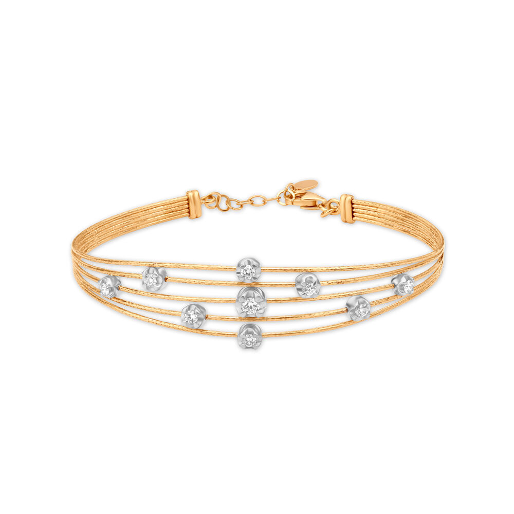 Diamond bracelet outlet for women tanishq