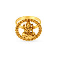 Kasu Goddess Laxmi Finger Ring,,hi-res image number null